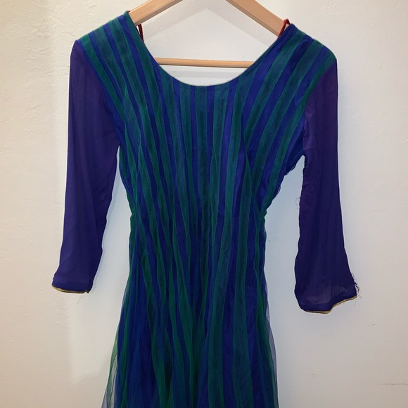 asian indian bollywood tunic top kurti - Picture 4 of 6